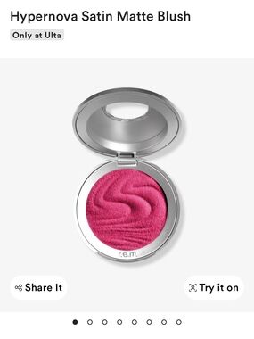 REM beauty Strawberry Nebula Satin Matte Blush